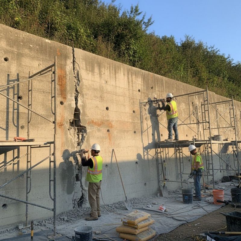 Concrete Wall Pouring